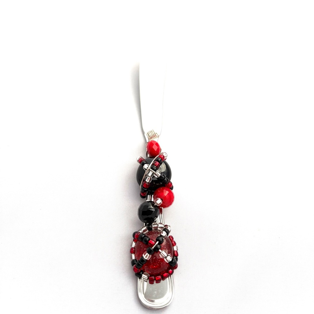 La-Di-Da Designs Glass Beaded Serving Utensil: Spreader